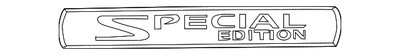 Genuine Nissan Deck Lid Emblem 84896-ZX60A