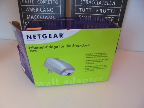 Netgear XE 102 Ethernet-Bridge für die Steckdose