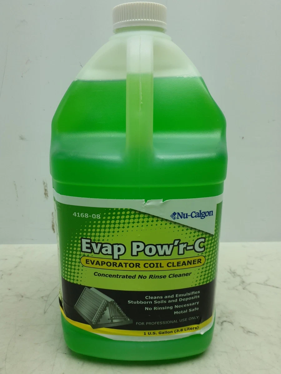 Essential Values Coil Cleaner (Gallon), NonFoaming Formula for AC Eva