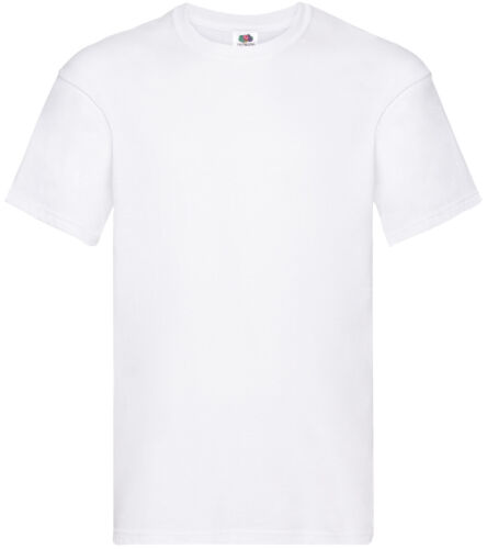 T-shirt uomo 135 g/qm in bianco 100% cotone fai da te shirts - Foto 1 di 5