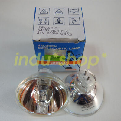 1pc for  ELC 64653 24V250W   Microscope Halogen Bulb G6.35
