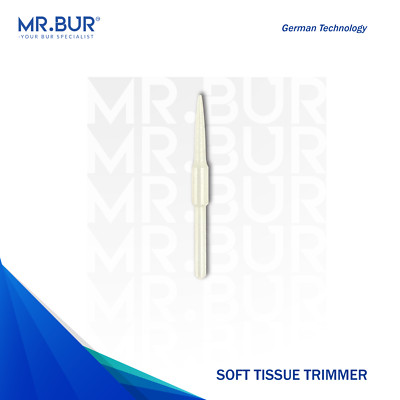 MR.BUR Premium  Soft Tissue Trimmer Ceramic Gum Precise Cut 23.5/25mm Bur