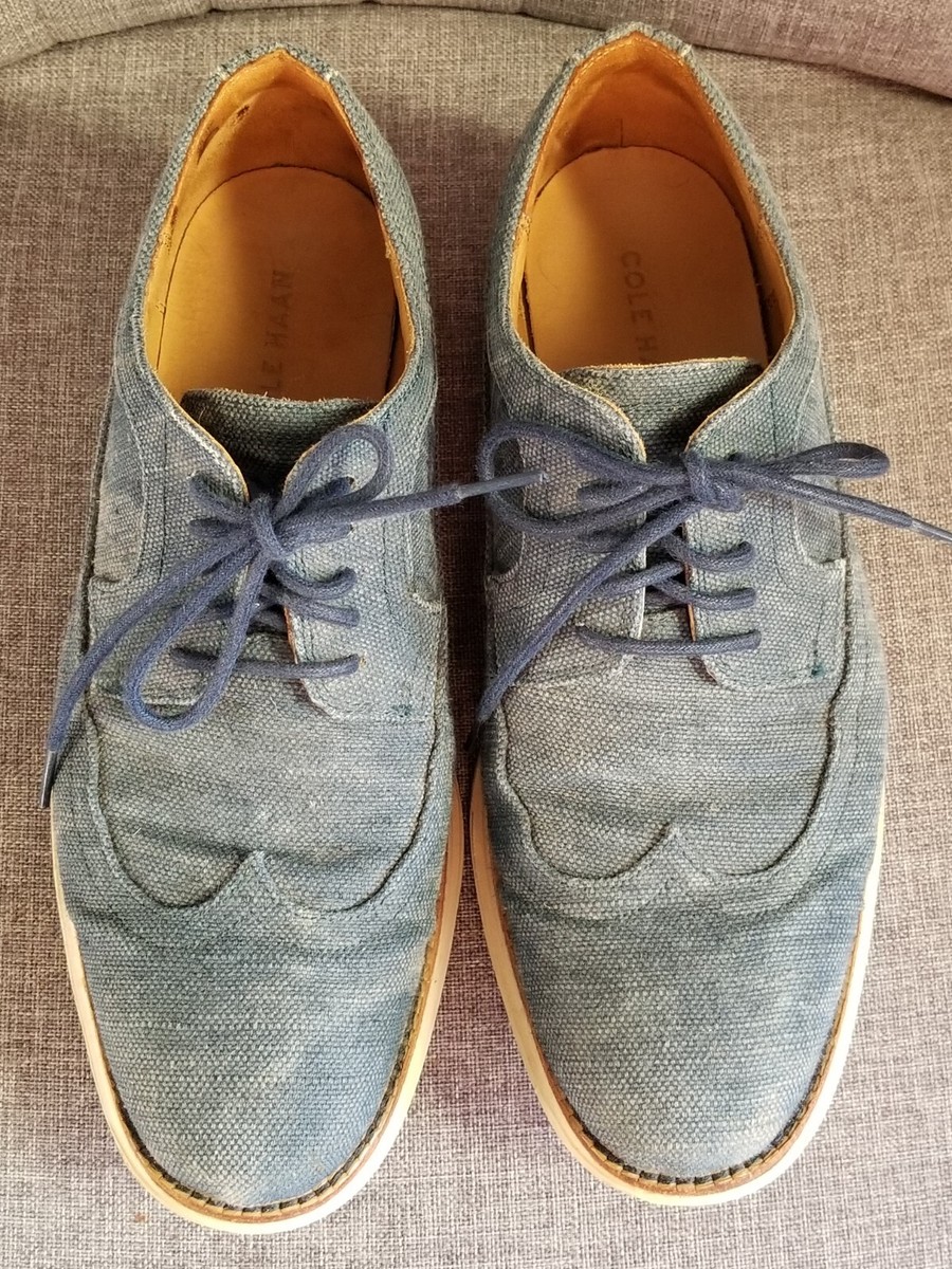 Cole Haan Lunargrand denim wingtip shoes size 12 Men main image 4
