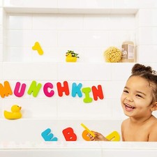 Learn Bath Letters Numbers Foam Munchkin 36 Pcs For Toddler
