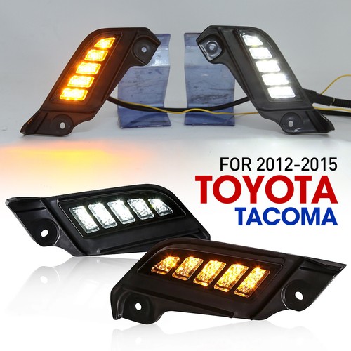 LED Daytime Running Light Headlight Side Lamp For 2012-2015 Toyota Tacoma. - Bild 14 von 22