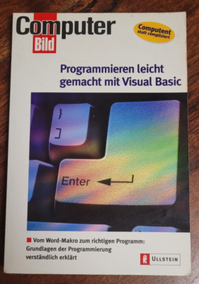 Computer Bild: Programmieren leicht gemacht mit Visual Basic   2001,  sehr gut
