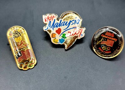 Olympic Malaysia Team 23 Sea Games Philippines NOC Pin Badge