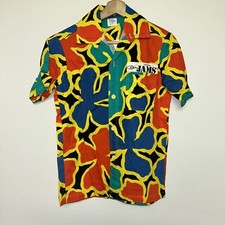 Vintage 1990 s Original Jams Boys Hawaiian Shirt, Deadstock NWT, Size Large