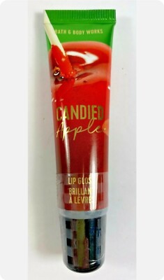 Bath & Body Works Shimmer Lip Gloss CANDIED APPLE .47 fl oz