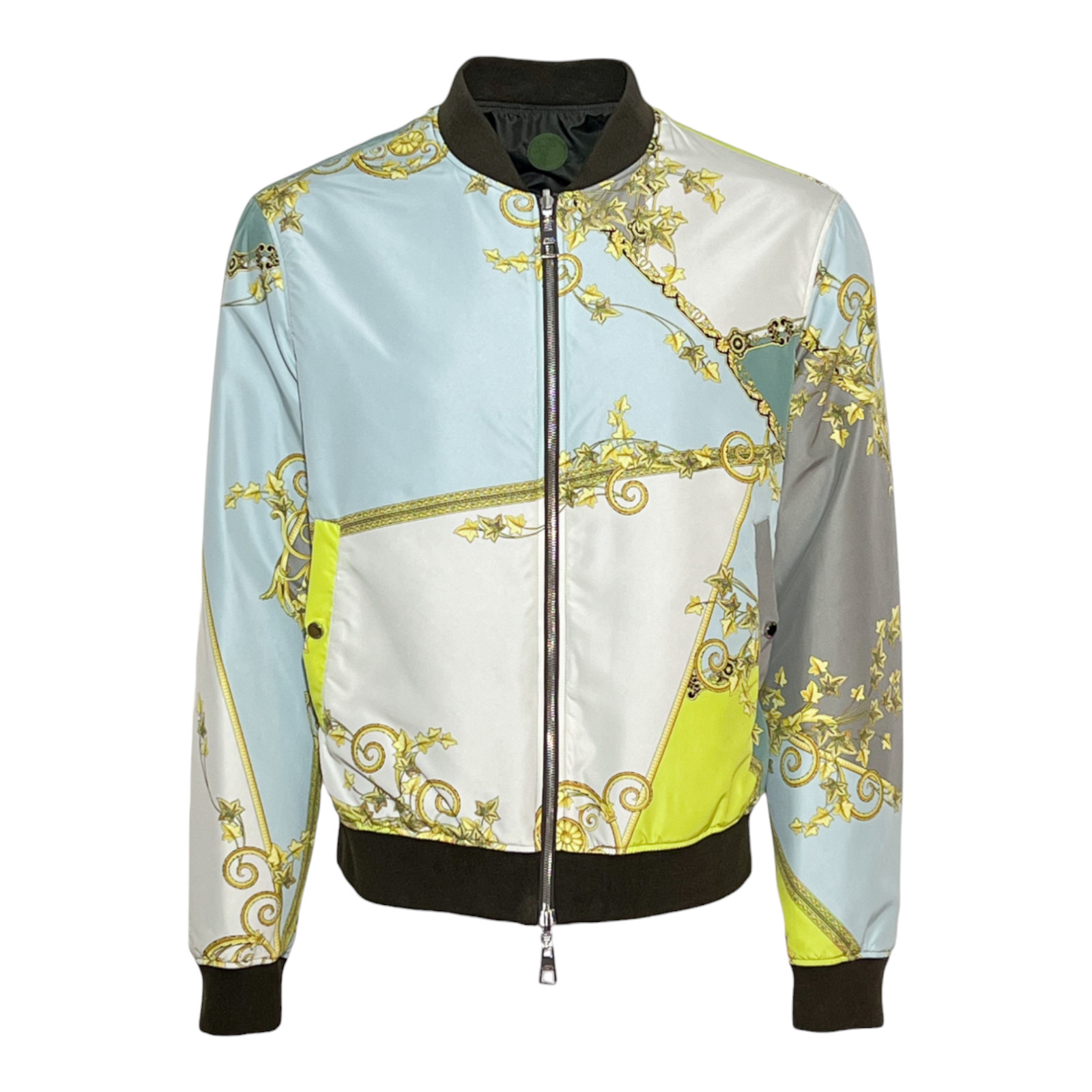 Мужская куртка-бомбер из коллекции Versace V500600 VT02103 Neon - АБСОЛЮТНО НОВАЯ С биркой 82690₽