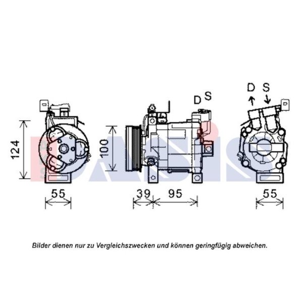 Kompressor Klimaanlage Passend FüR Subaru Forester Impreza SchräGheck-image