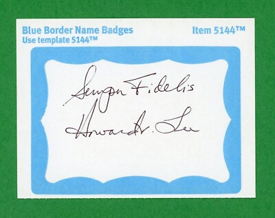 Howard Lee DECEASED Medal of Honor CMOH Signed 2.4x3.4 Bookplate X1523