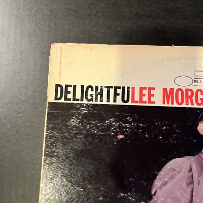 Lee Morgan - Delightfulee LP 1967 Blue Note Shorter McCoy Philly