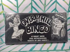 Over the Hill Bingo Game 1992 Forum Novelties Vintage Sealed 