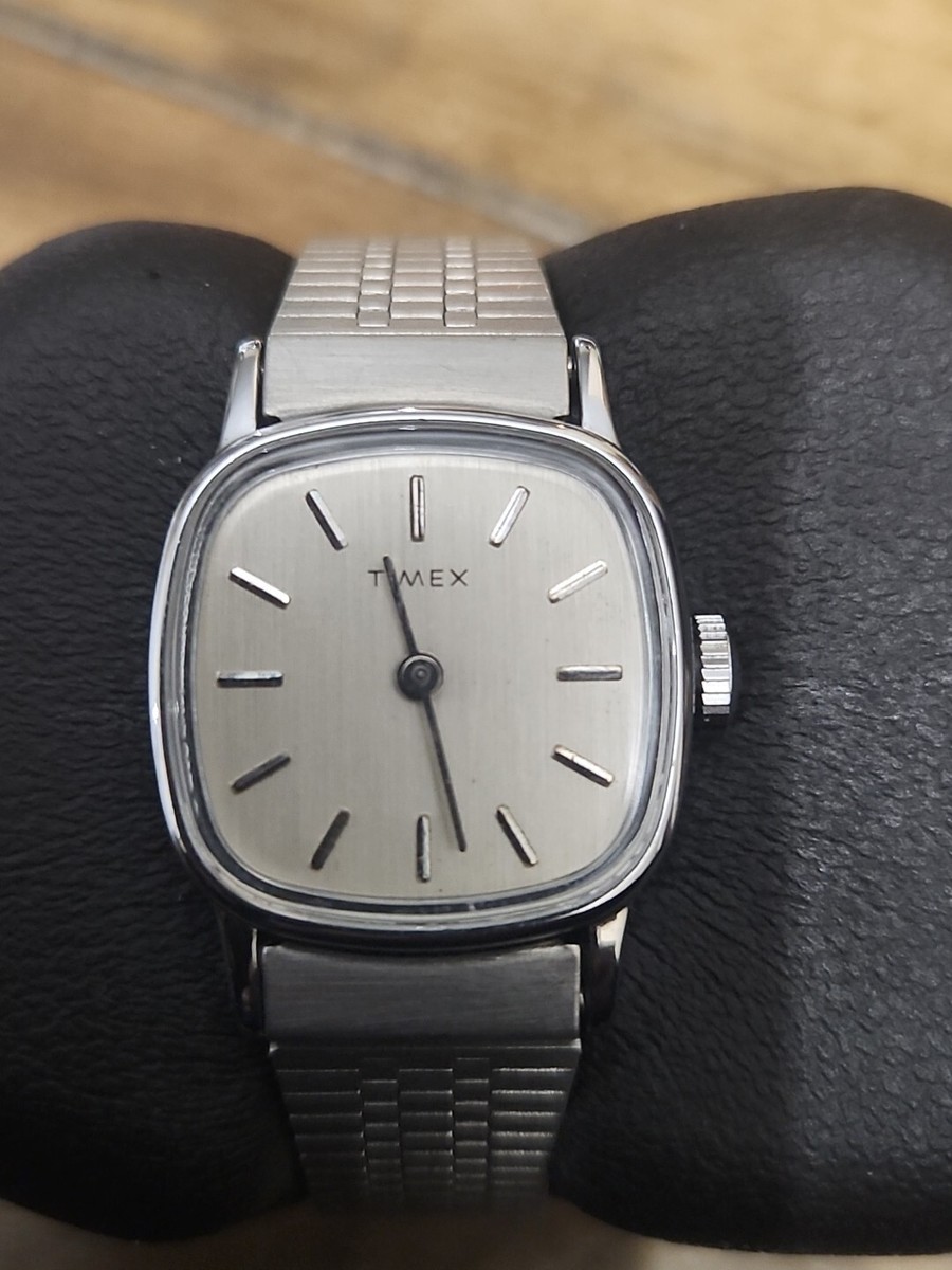 Timex Automatic Timex Square Face Watch VINTAGE TIMEX 1980s SQUARE - Main Image