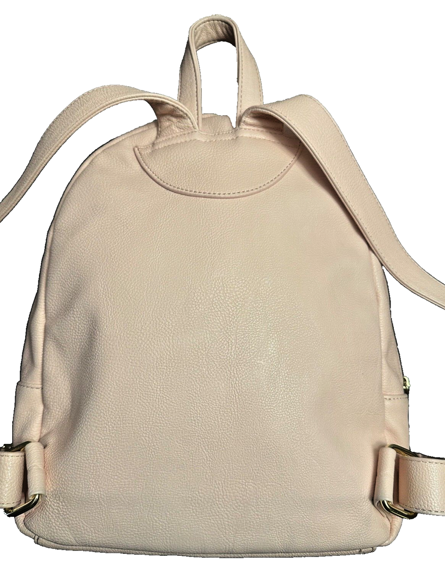Betsey Johnson Backpack Butterfly &Flowers Pastel Pink Great  display picture 2