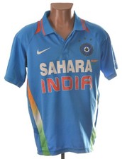 INDIA 2010'S HOME CRICKET SHIRT JERSEY NIKE SIZE L ADULT