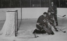 PRINT HOCKEY PICTURE NEW YORK RANGERS CHUCK RAYNER