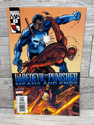 Daredevil Vs Punisher Means And Ends #3 October 2005 Marvel Comics