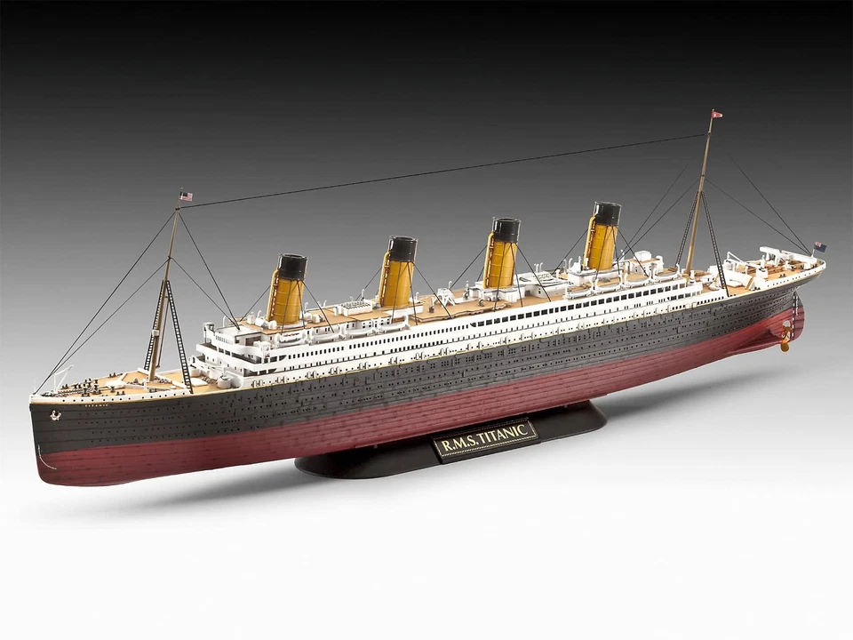 Modellbausatz Schiff 1700&11200 - Geschenkset R.M.S. Titanic im Maßstab 1700&... - Bild 2 von 4