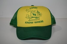 STRANGER THINGS Camp Know Where Hat Dustin '85 Trucker Cap Netflix Snap Back