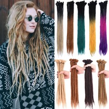 Real Thick Dread Lock Dreadlock Braiding Hair Extensions As Human Braids Twist