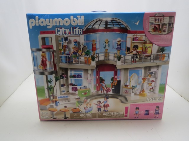 playmobil city life shopping mall