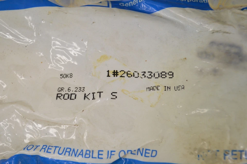 Chevrolet GMC Tie Rod Ends 1983-2005 4x4 S10 S15 Blazer Jimmy Nuevo de Lote Antiguo OEM Juego de 2 Foto 2 de 4