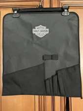 Harley Davidson Roll Up Tool Bag Organizer Emergency Kit Multi Pocket 16”x17 New