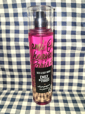 NEW Champagne In Paris Fine Fragrance Mist 8 oz Bath & Body Works SHIPS FREE!