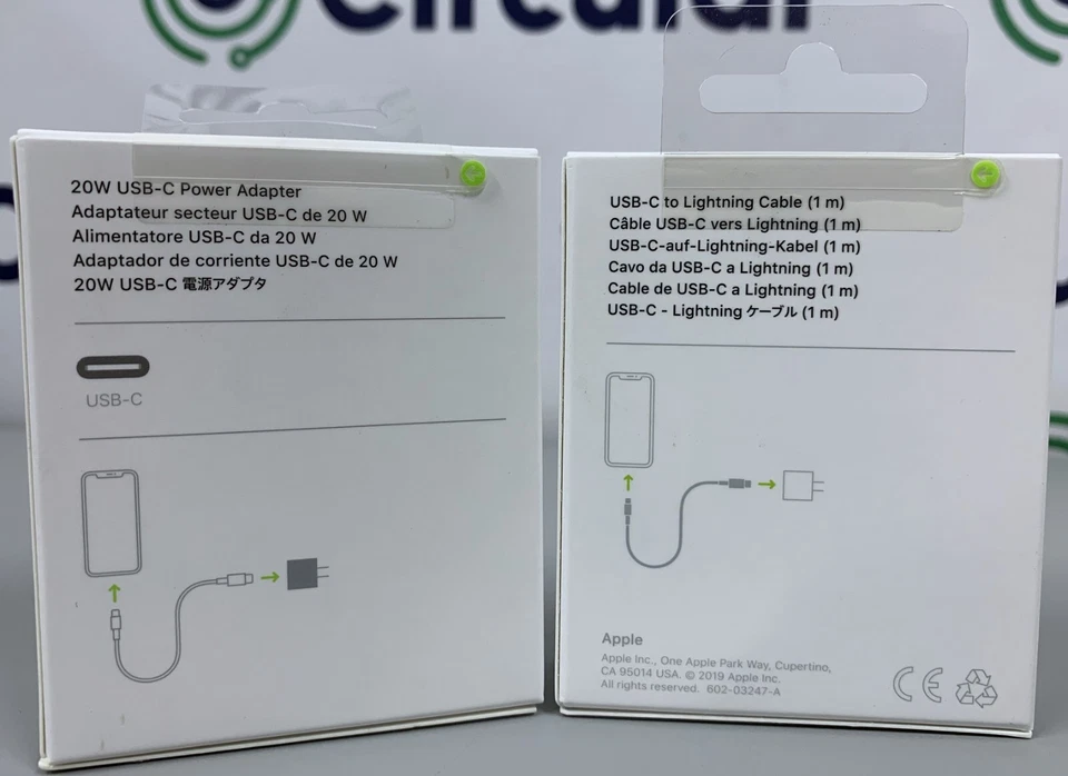 NUEVO Cable USB-C Apple (1m) y adaptador de corriente Foto 2 de 2