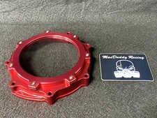 MacDaddy Racing Yamaha YFZ450 Clear Billet Clutch Cover