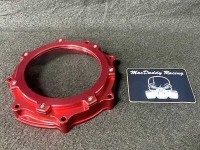 MacDaddy Racing Yamaha YFZ450 Clear Billet Clutch Cover