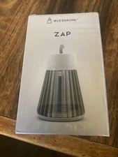 Genuine BUZZBGONE ZAP - Portable LED Bug Zapper - Kills Mosquitos - Rechargeable