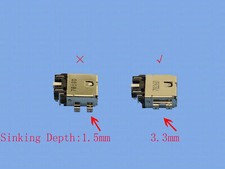 DC Power Jack Charging Port Socket For ASUS Q405 Q405UA Q405U