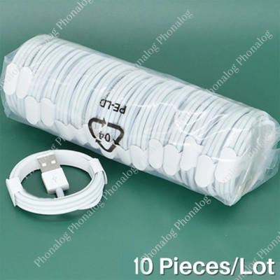 10X Bulk Lot USB Fast Charger Cable For Apple iPhone 14 13 11 8 7  Charging Cord
