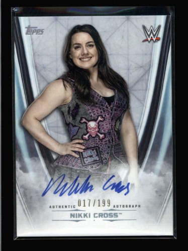 Nikki Cross #A-NC 2020 Topps WWE Undisputed Autographs card