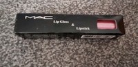 MAC 2 IN 1 VITAMIN C LIP GLOSS & LIPSTICK 18 FROST LIPSTICK PINK BNIB