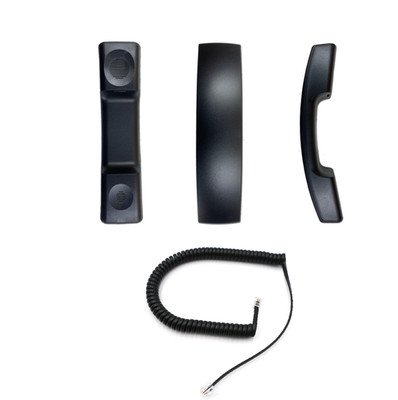 Unify Openscape CP200 Phone Replacement Handset W/ Handset Cord (Black) - NEW