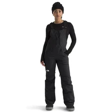 The North Face Women Freedom Insulated Bib Waterproof Snow Ski Pants - TNF Black