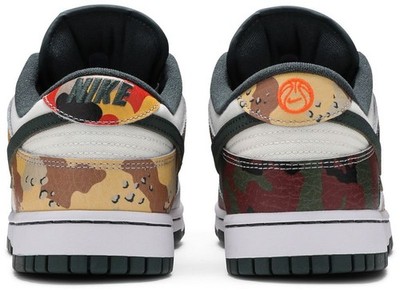 Nike Dunk Low SE 'Sail Multi-Camo' DH0957-100 Men's Size 10.5 NEW