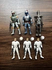 Hasbro/Kenner 1997 Star Wars Power of the Force II POTF Figure lot LOOSE Custom