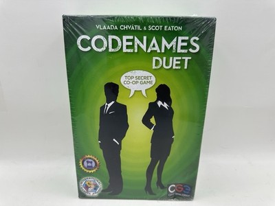 Codenames Duet Co-Op Card Game Fun CGE Czech Games Sealed Mild Box Damage