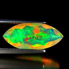 2.18Ct PHENOMENAL ! UNIQUE COLLECTION 3D HONEYCOMB PATTERN FACET WELO OPAL