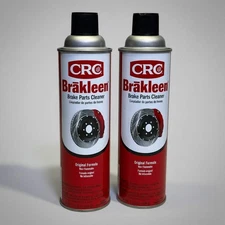 CRC BRAKLEEN (2 PACK) Non-Flammable Brake Parts Cleaner 19 oz, 05089