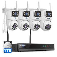 Hiseeu Wireless Security Cameras Outdoor 5G 2.4G WiFi