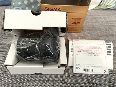 New SIGMA 28-80mm F3.5-5.6 MINI ZOOM MACRO Aspherical High Speed Made in Japan