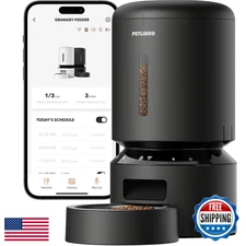 PETLIBRO 5L 5G WiFi Automatic Cat Feeder Timed 10 Meals Low-Food Sensor