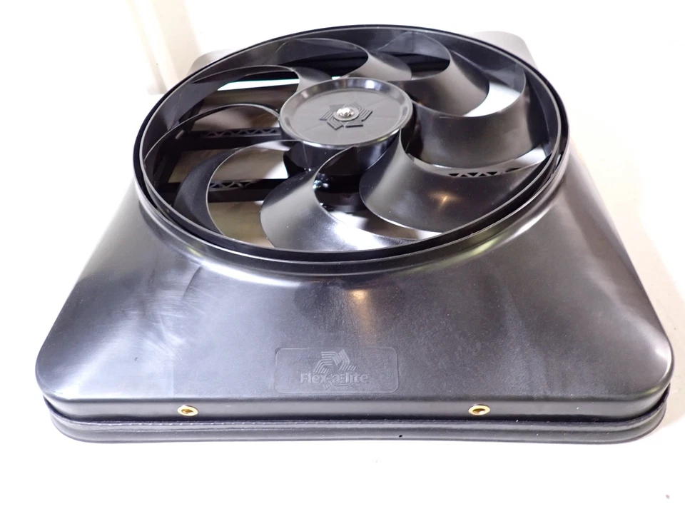 Flex-a-Lite 116680 Fan Electric 15" single puller S Blade  87-06 Wrangler Foto 3 de 4