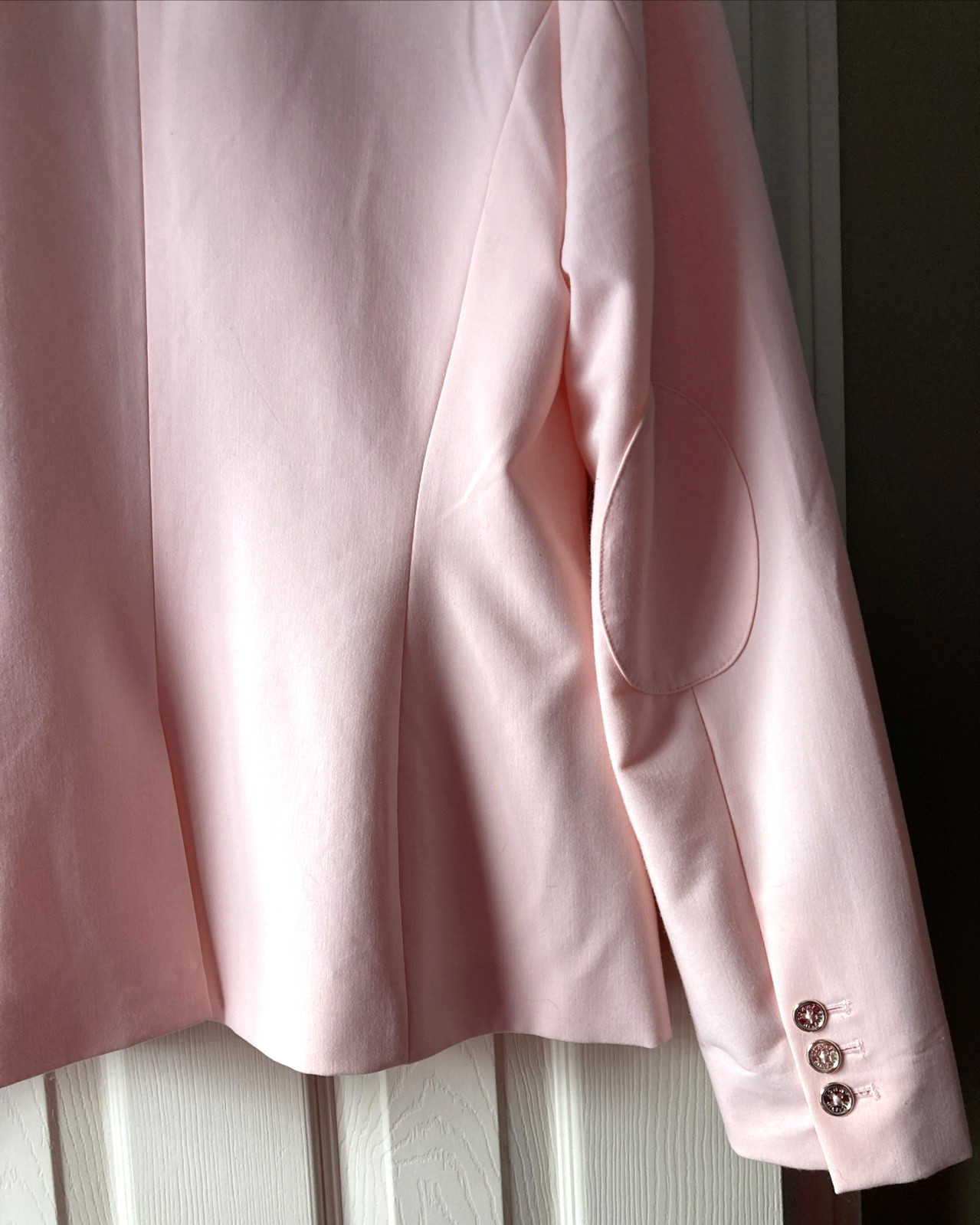 Tommy Hilfiger Modern One Button Women Sz 10 Pink Lined Tailored Jacket A1 image 8